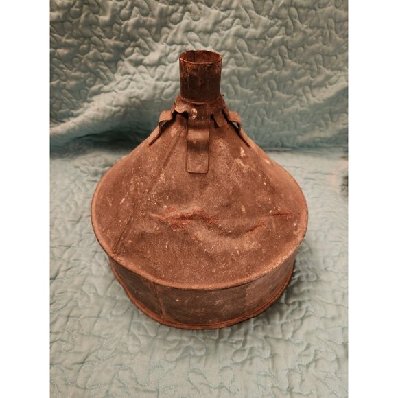 Vintage Galvanized Steel Funnel - Picture 1 of 5